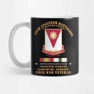 79th Engineer Bn - Blazing Sun - Gerzewski Barracks - Karlsruhe, GE w COLD SVC X 300 Mug